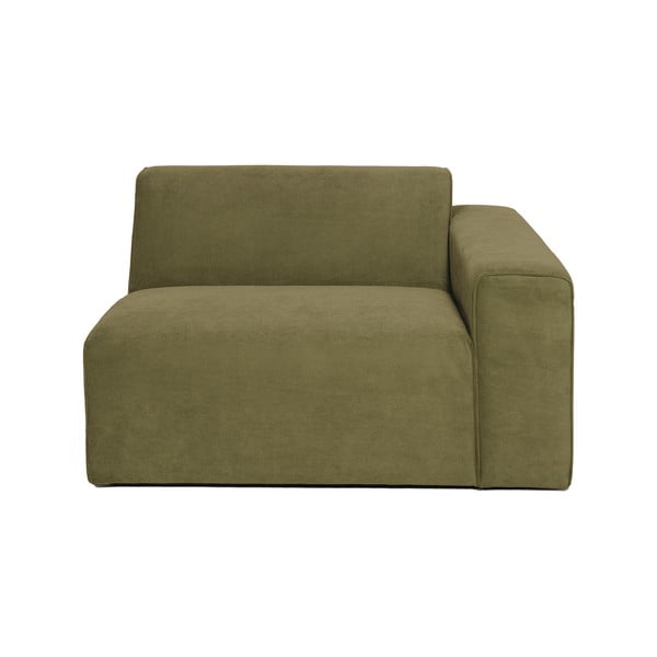 Модул за диван от зелен велур (десен ъгъл) Sting - Scandic