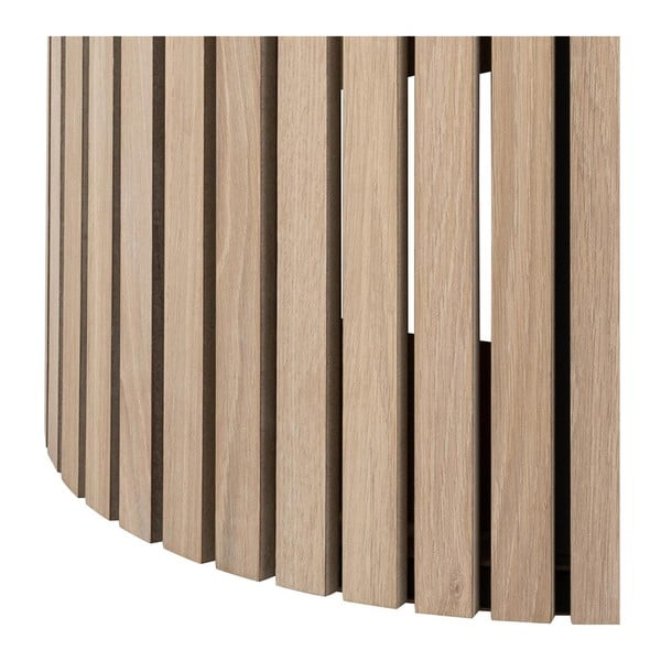 Кръгла трапезна маса с дъбов плот ø 120 cm Linley – Actona-image-4