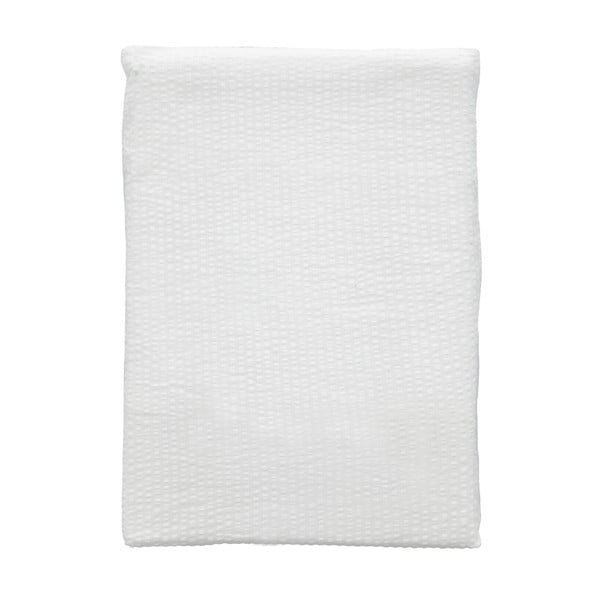 Бяло спално бельо от органичен памук 200x140 cm Wave Optical - Södahl-image-2