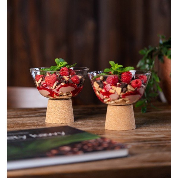 Чаши в комплект от 2 бр. за мелба 380 ml Vilagio – Vialli Design-image-1