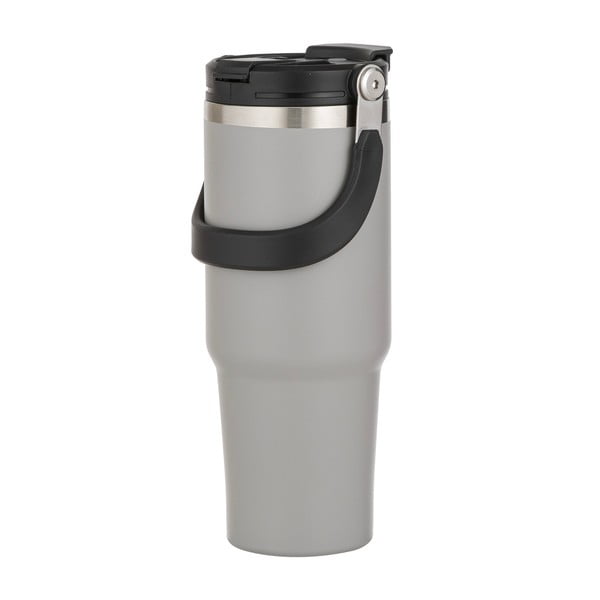 Сива бутилка за пътуване бутилка  от неръждаема стомана 1 l Eco – Ladelle