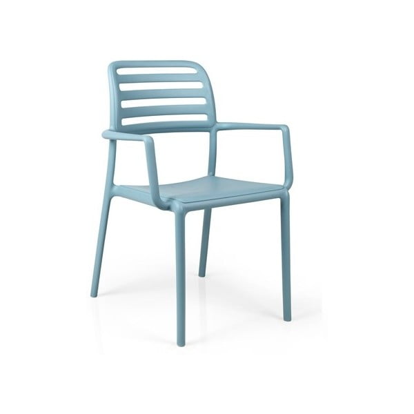 Světle modrá zahradní židle Nardi Garden Costa