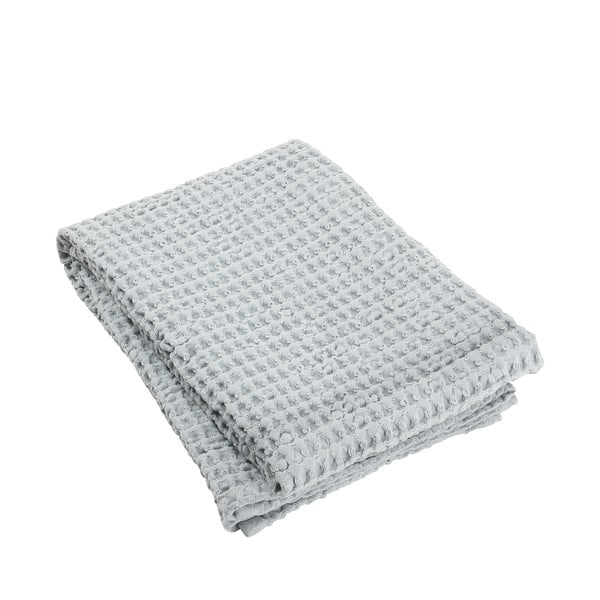 Светлосиня памучна кърпа Micro Chip, 140 x 70 cm - Blomus