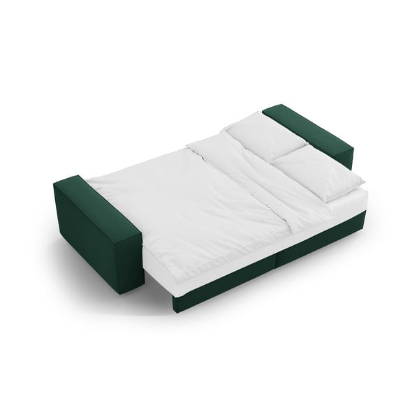 Зелен разтегателен диван 247 cm Jodie – Micadoni Home-image-4