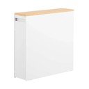Бял метален рафт за баня 14x55 cm Tower – YAMAZAKI