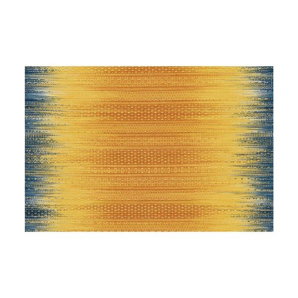 Син и жълт ръчно изработен килим Sunset 8070, 140 x 200 cm - Arte Espina-image-3