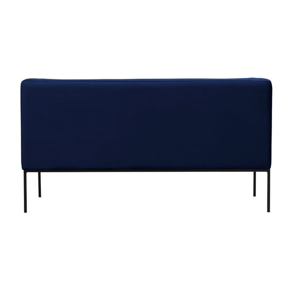 Тъмносин кадифен диван Neptune, 145 cm - Windsor & Co Sofas-image-3
