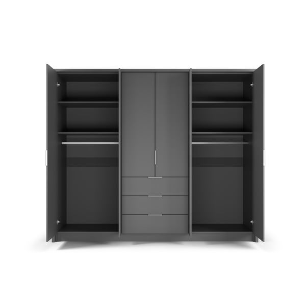 Сив гардероб 255x217 cm Wells - Cosmopolitan Design-image-4