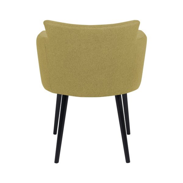 Жълт стол с подлакътници Gemini - Windsor & Co Sofas-image-3