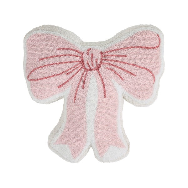 Декоративна възглавница от букле 43x45 cm Bow – Catherine Lansfield
