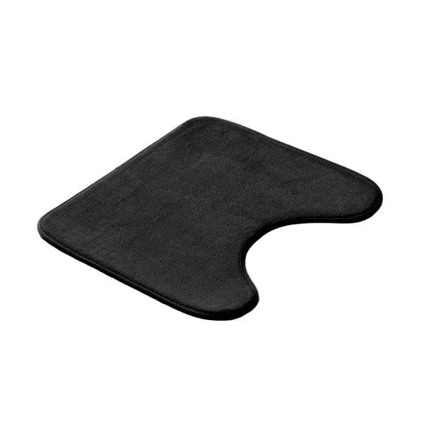 Черен килим за баня WC 45x45 cm Vitamine – douceur d'intérieur-image-2