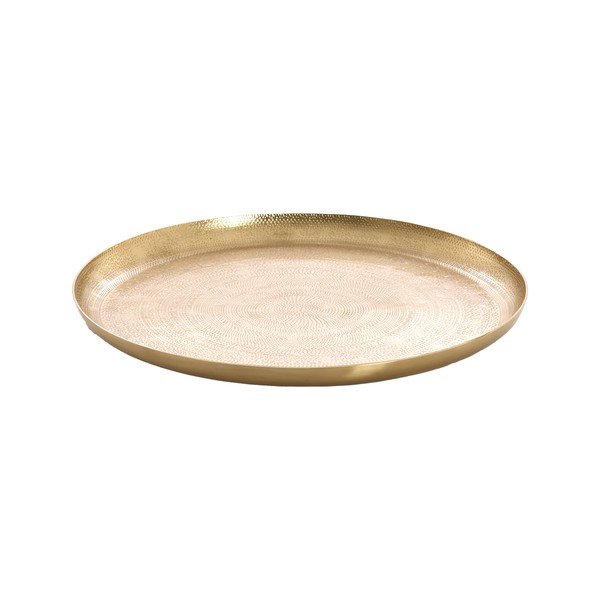 Метален декоративен поднос ø 34,5 cm Krosna – Light & Living