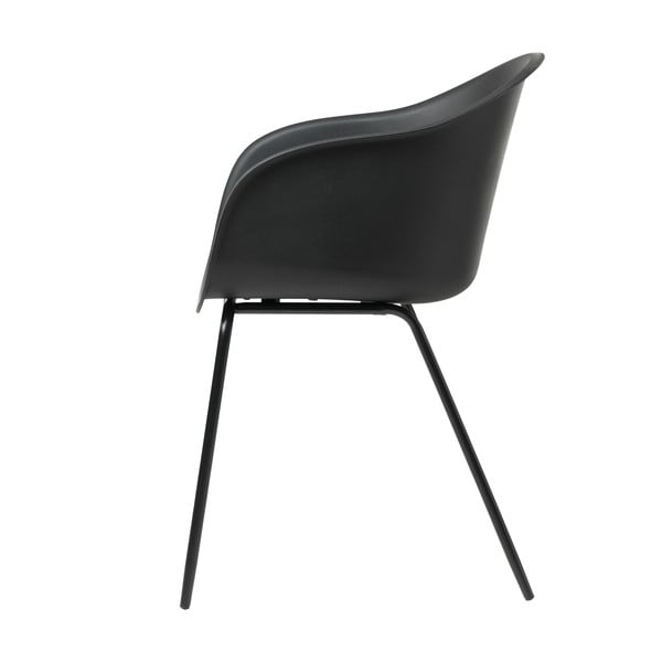 Черен трапезен стол Topley - Unique Furniture-image-2