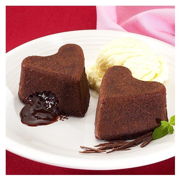 Формичка за 6 сърцевидни мини кифлички в меден валентин, 500 ml - Nordic Ware-image-2