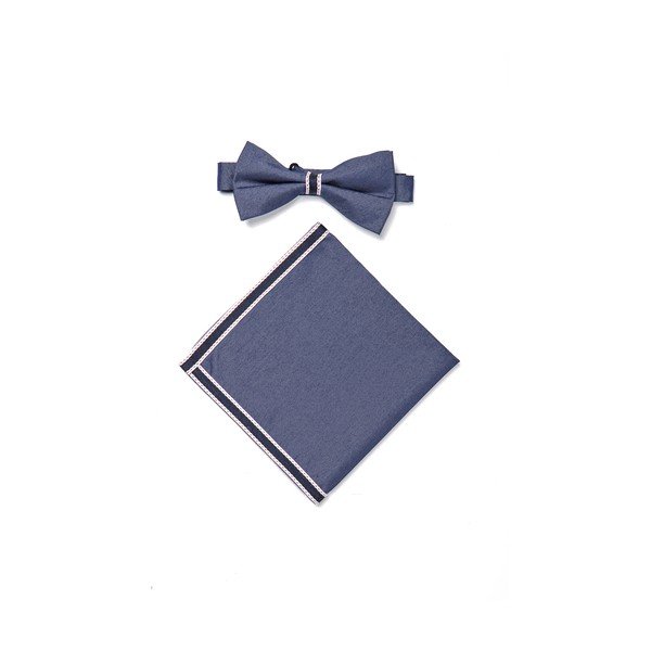 Set motýlku a kapesníčku Blues-image-1
