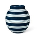 Тъмносиньо-бяла керамична ваза Nuovo, височина 20,5 cm Omaggio - Kähler Design