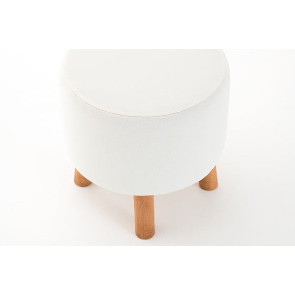 Бяла табуретка Silindir – Balcab Home-image-3
