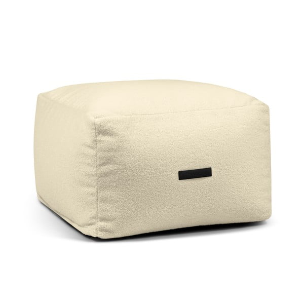 Кремав пуф от букле Softbox MooG – SLOWDOWN