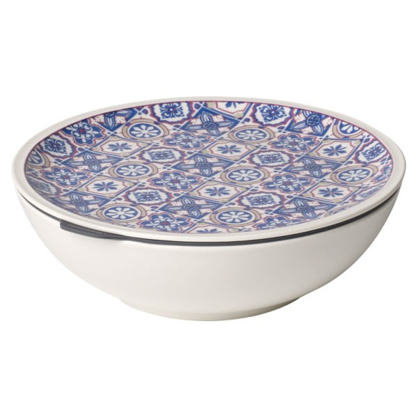 Синя и бяла порцеланова купа за храна Villeroy & Boch , ø 16,3 cm Like To Go - like | Villeroy & Boch