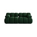 Тъмнозелен кадифен модулен диван 188 cm Bellis – Micadoni 