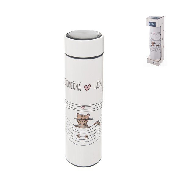 Бял термос 400 ml - Orion-image-4