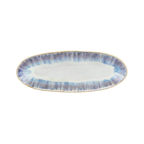 Синя керамична чиния за сервиране Brisa, дължина 24 cm - Costa Nova