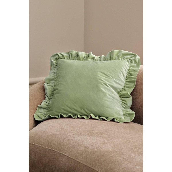 Кадифена калъфка за възглавница 50x50 cm Nora – Ellos Home-image-1