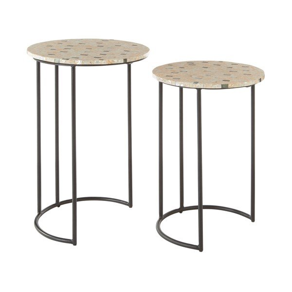 Кръгли странични масички в комплект 2 бр. ø 38 cm Halle – Premier Housewares