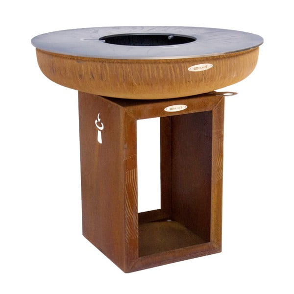 Кафява външна скара на дърва , ø 82 cm Carus M - Remundi-image-3