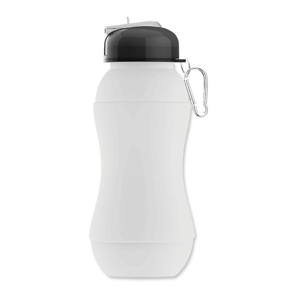 Revoluční sportovní lahev Sili-Squeeze, bílá, 700 ml