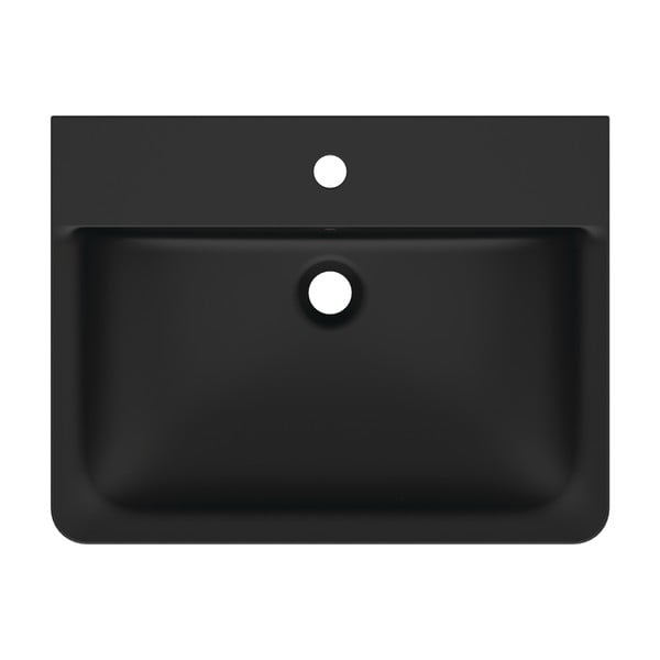 Матово-черна керамична мивка 60x46 cm Silk Black – Ideal Standard-image-1