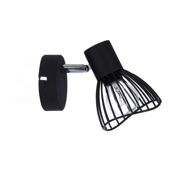 Черна стенна лампа Fly – Candellux Lighting-image-2