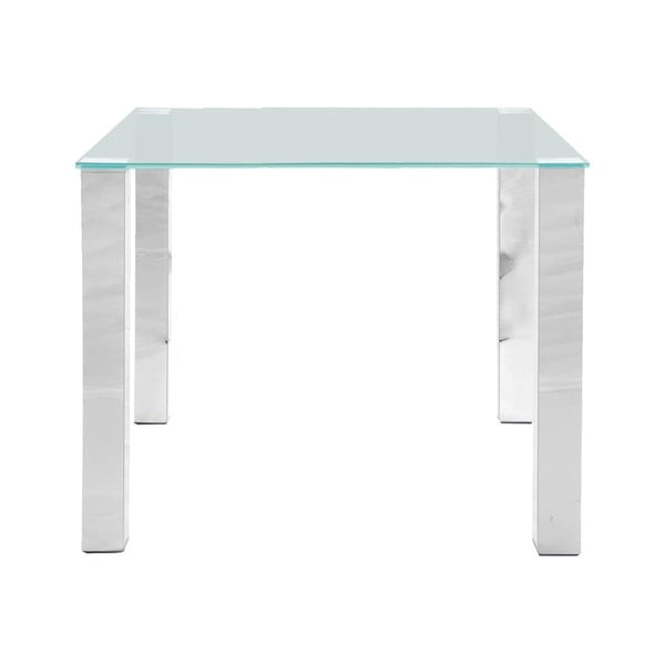 Трапезна маса със стъклен плот Kante, 90 x 75 cm - Actona