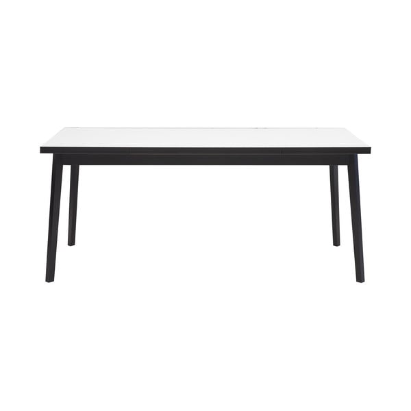 Черно-бяла сгъваема маса за хранене от дъб Hammel , 180 x 90 cm Single - Hammel Furniture