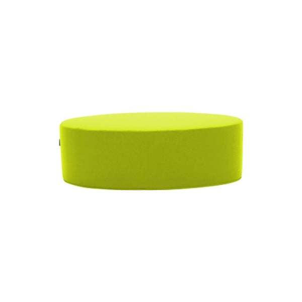 Светлозелен пуф Bon-Bon Felt Lime Punch, дължина 60 cm - Softline