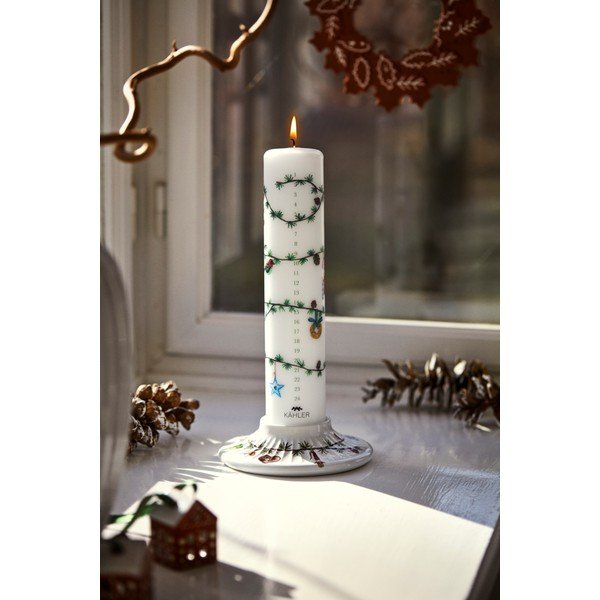 Свещ с коледен мотив Hammershøi Christmas – Kähler Design-image-1