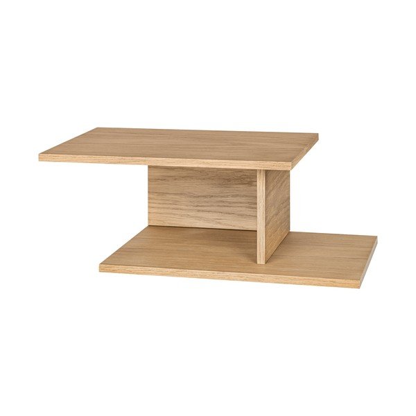 Висящо/с рафтове нощно шкафче от декор от дъб  в естествен цвят Tann – noo.ma