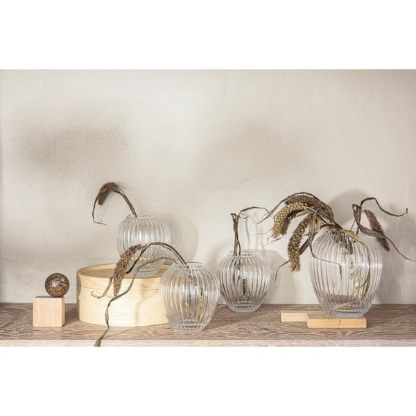 Ваза от духано стъкло, височина 14 cm Hammershøi - Kähler Design-image-3