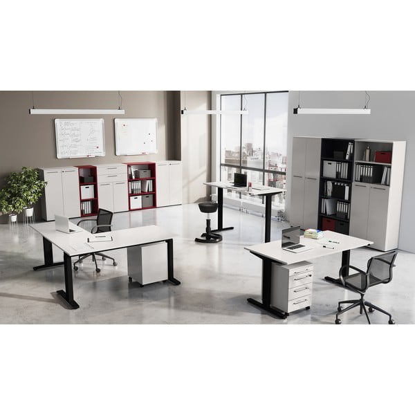 Работна маса с регулируема височина 80x160 cm Agenda – Germania-image-2