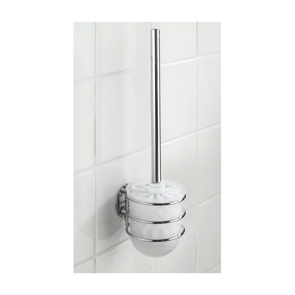 Самоносеща стойка с четка за тоалетна Turbo-Loc, товароносимост до 40 кг - Wenko-image-1