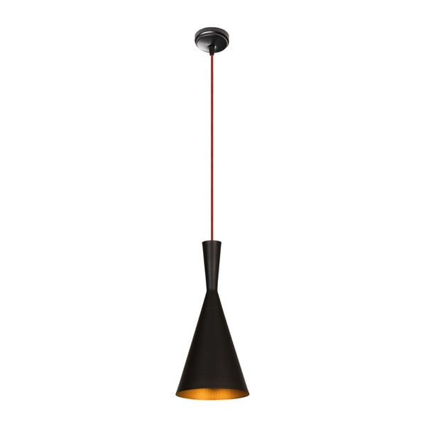 Černé kovové závěsné svítidlo Opviq lights Vlassis