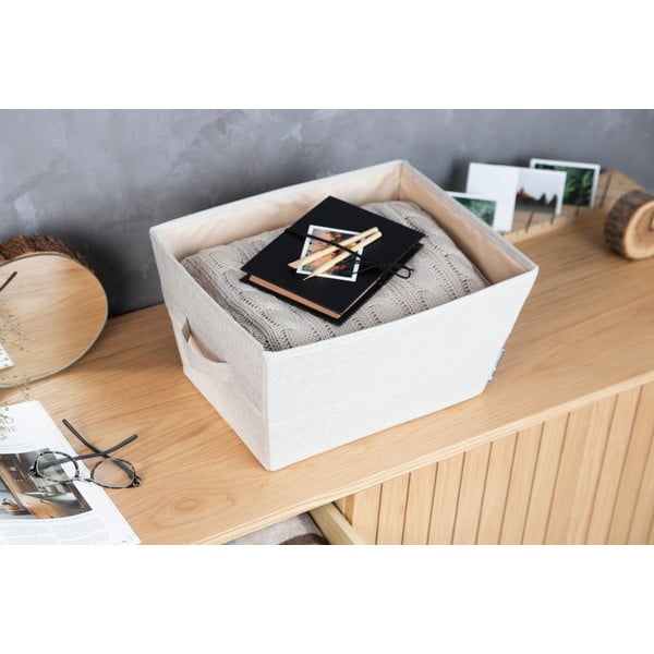 Текстилна кошница за съхранение 30x40x22 cm Soft Storage – Bigso Box of Sweden-image-3
