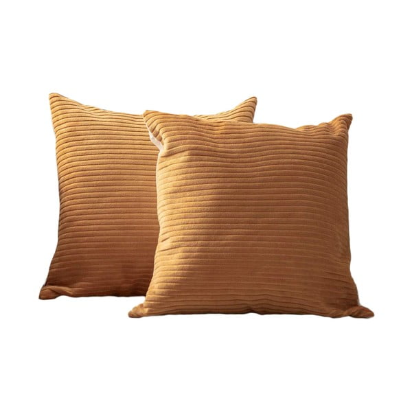 Калъфки за възглавници от рипсено кадифе в комплект от 2 бр. 43x43 cm – Mioli Decor