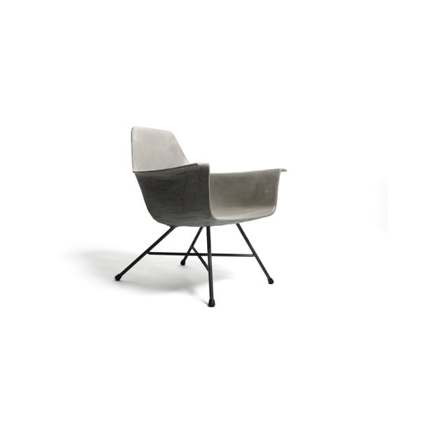 Нисък бетонен стол Hauteville - Lyon Béton-image-2