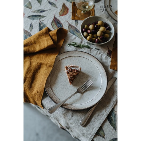 Ленена подложка за хранене 35x45 cm Golden Fall – Linen Tales-image-1