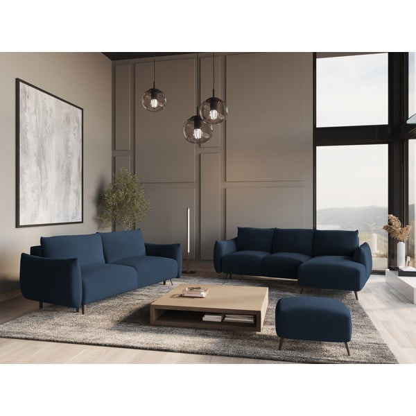 Син ъглов диван (десен ъгъл) Malie – Makamii-image-1