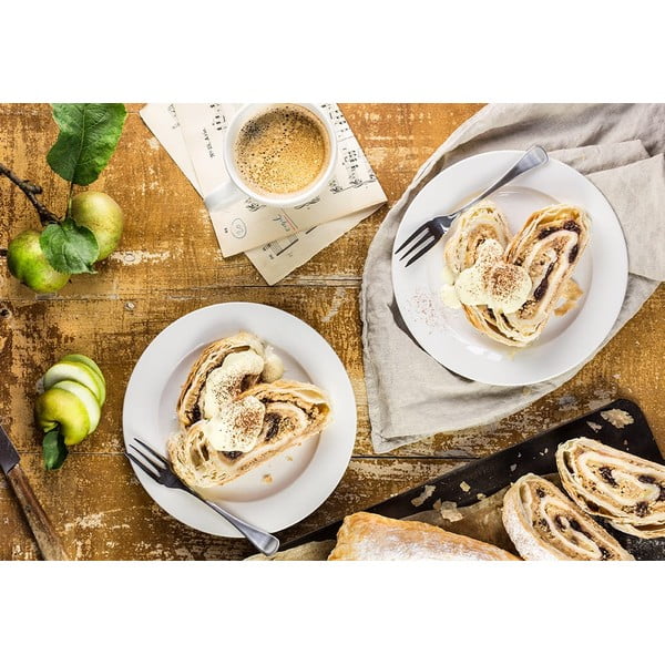 Бяла порцеланова чиния за ризото Basic Bistro, ø 26 cm - Maxwell & Williams-image-1