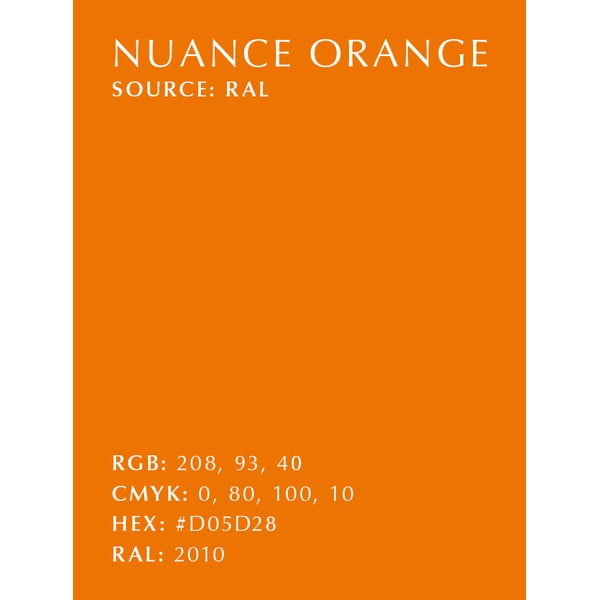 Оранжево LED висящо осветително тяло с метален абажур ø 31 cm Asteria Mini – UMAGE-image-4