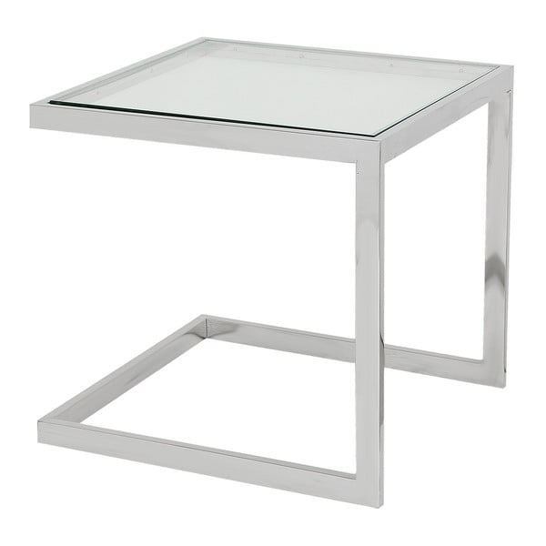 Odkládací stolek ve stříbrné barvě Artelore Lawson