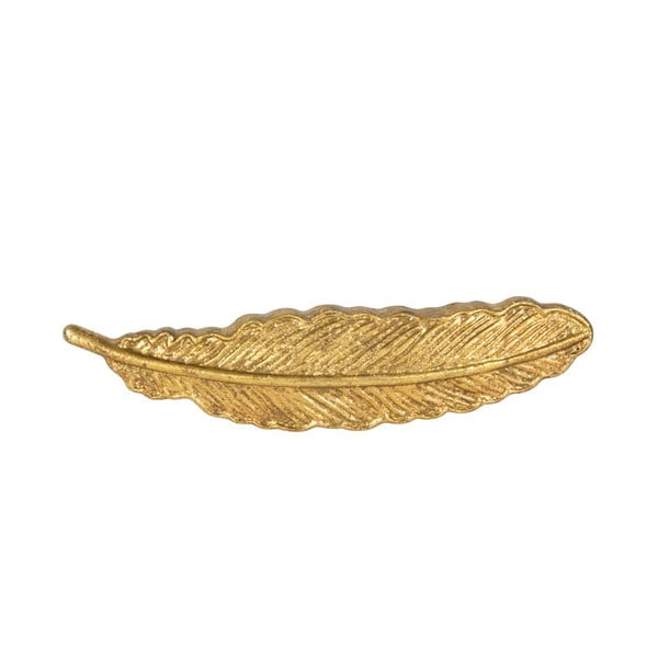 Калаена дръжка на чекмедже в златно Feather - Sass & Belle